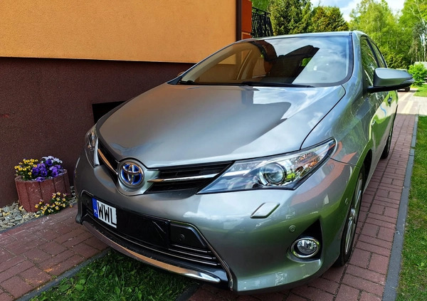 Toyota Auris cena 53700 przebieg: 131834, rok produkcji 2013 z Węgorzewo małe 667